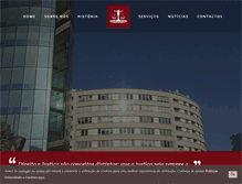 Tablet Screenshot of gabinetejuridicolt.com